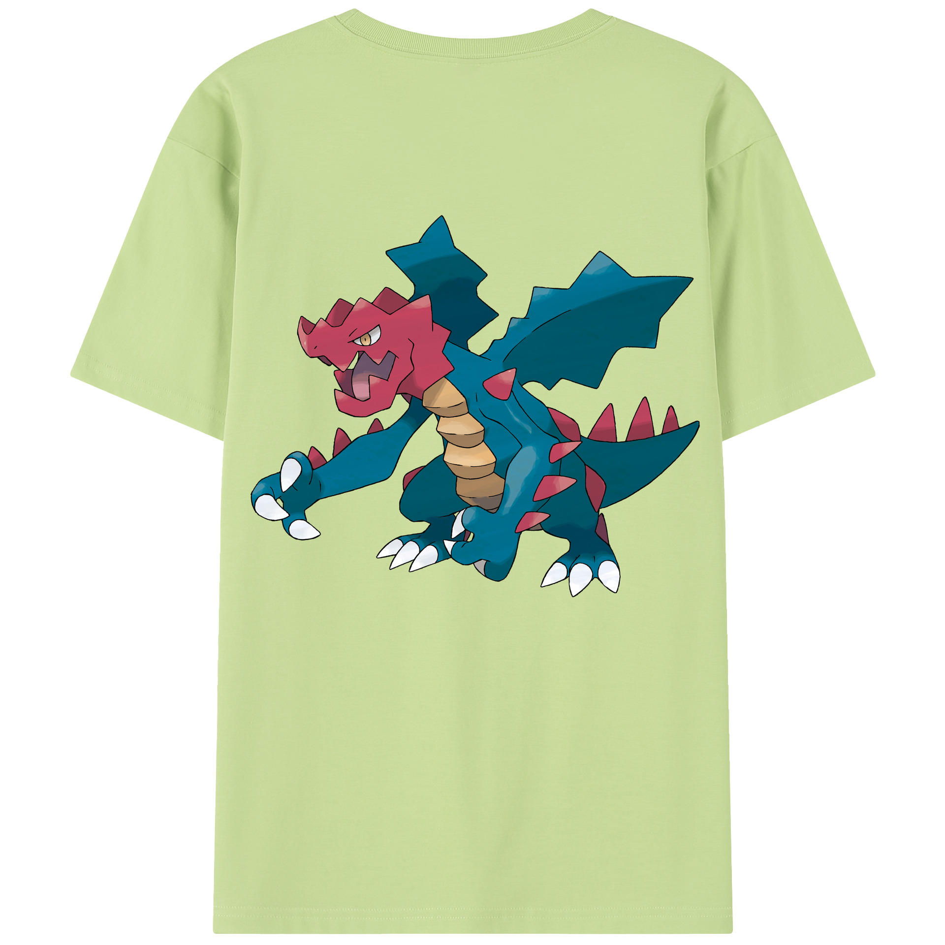 （画像用） ポケットモンスター Pokémon 綿100％半袖Tシャツ（背面プリント）